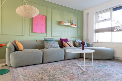 Binnenkijken bij Angelique: Scandinavisch design met een kleurrijke twist Binnenkijken bij Angelique: Scandinavisch design met een kleurrijke twist