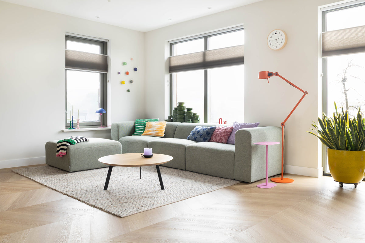 Kleine modulaire bank kiezen voor een compacte woonkamer Kleine modulaire bank kiezen voor een compacte woonkamer