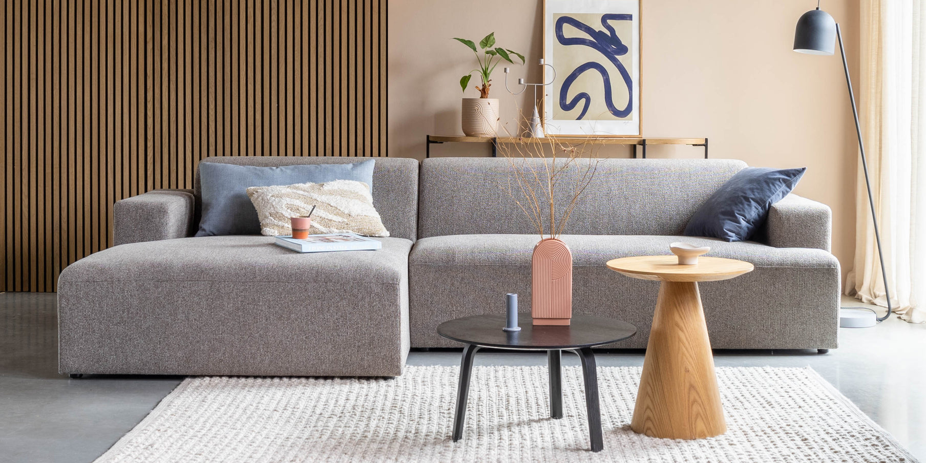 By SIDDE - Scandinavisch interieur - pasteltinten - verfkleur - bank Moa