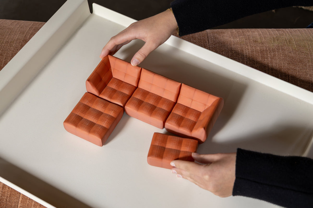 Modulaire bank samenstellen